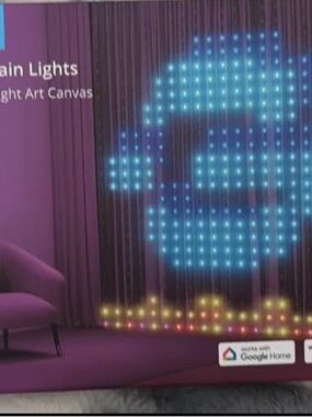 NIB Govee Curtain Lights - Dynamic DIY Light Art Canvas